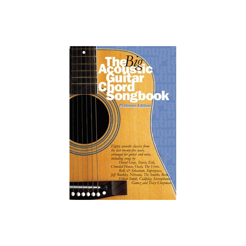 The Big Acoustic Guitar Chord Songbook Platinum Ed