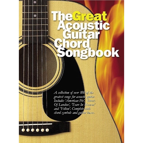 The Great Acoustic Guitar Chord Songbook