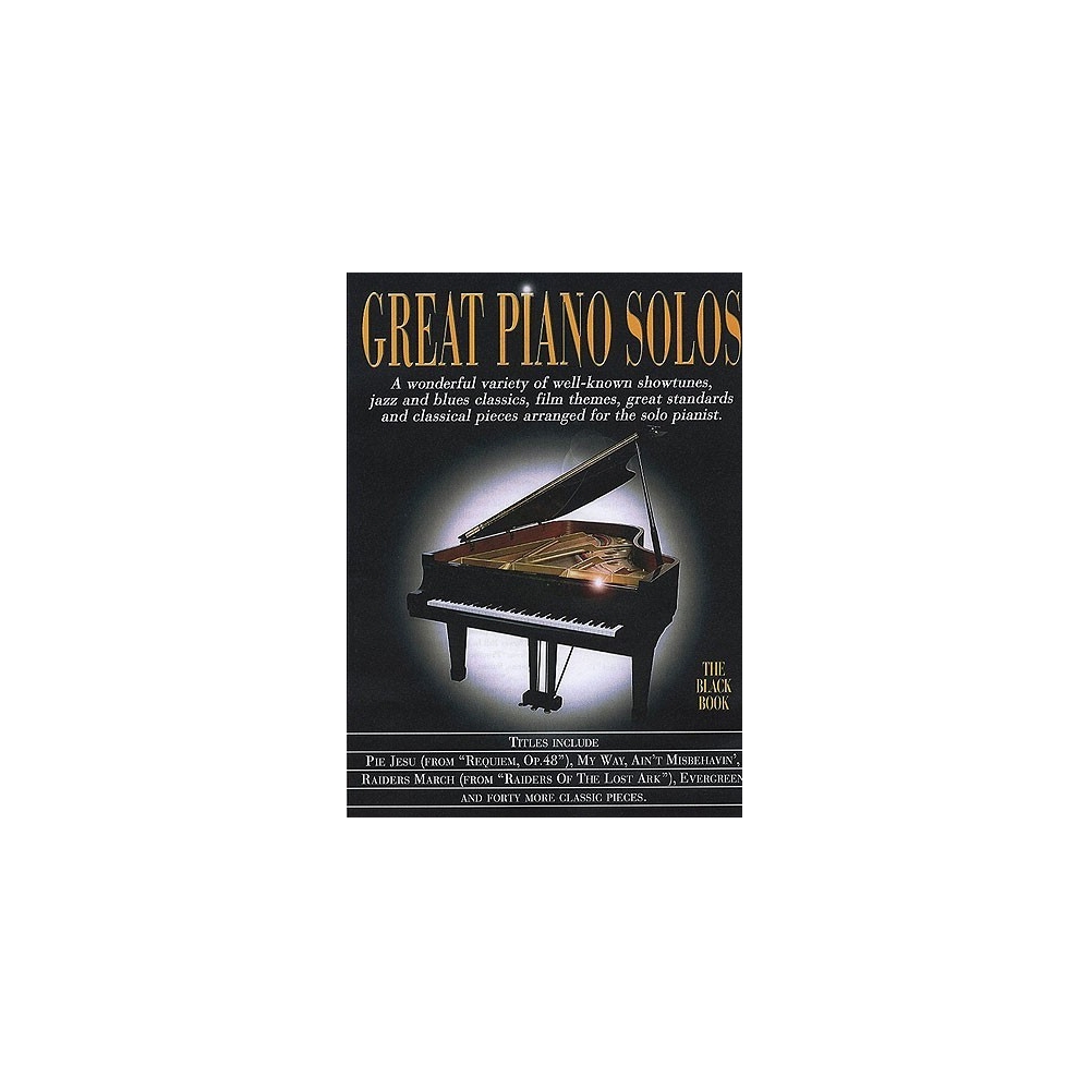 Great Piano Solos - The Black Book