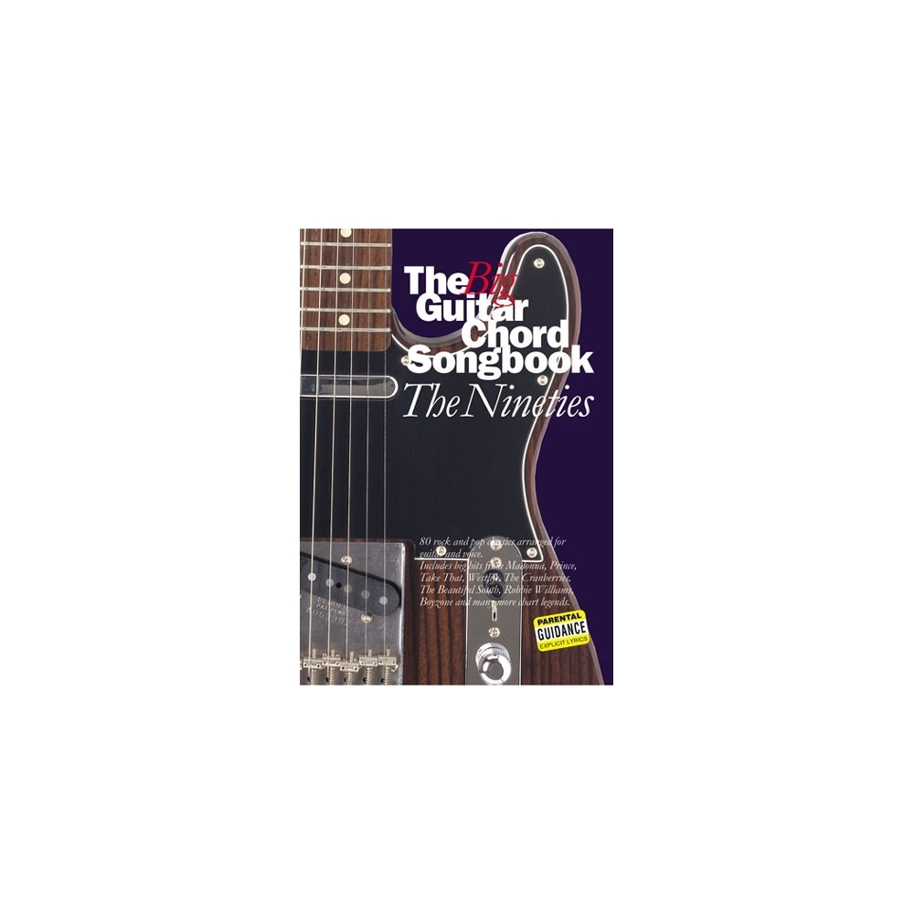 The Big Guitar Chord Songbook: The Nineties