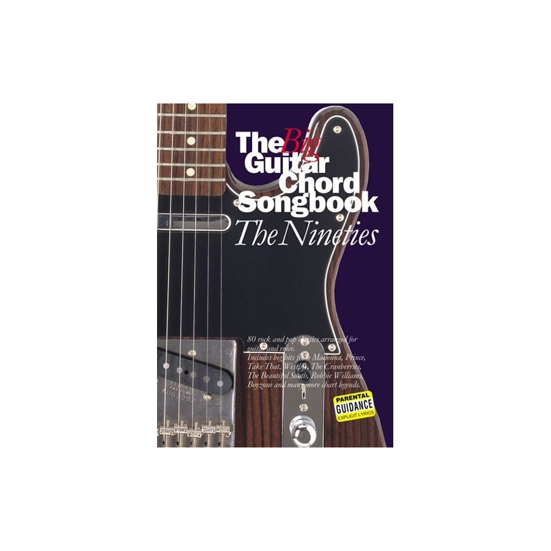 The Big Guitar Chord Songbook: The Nineties