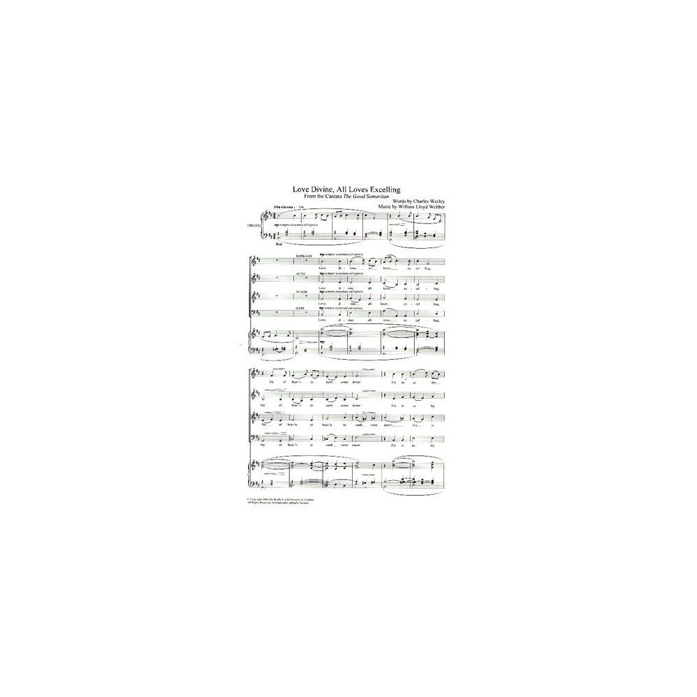 Webber, William Lloyd - Love Divine, All Loves Excelling