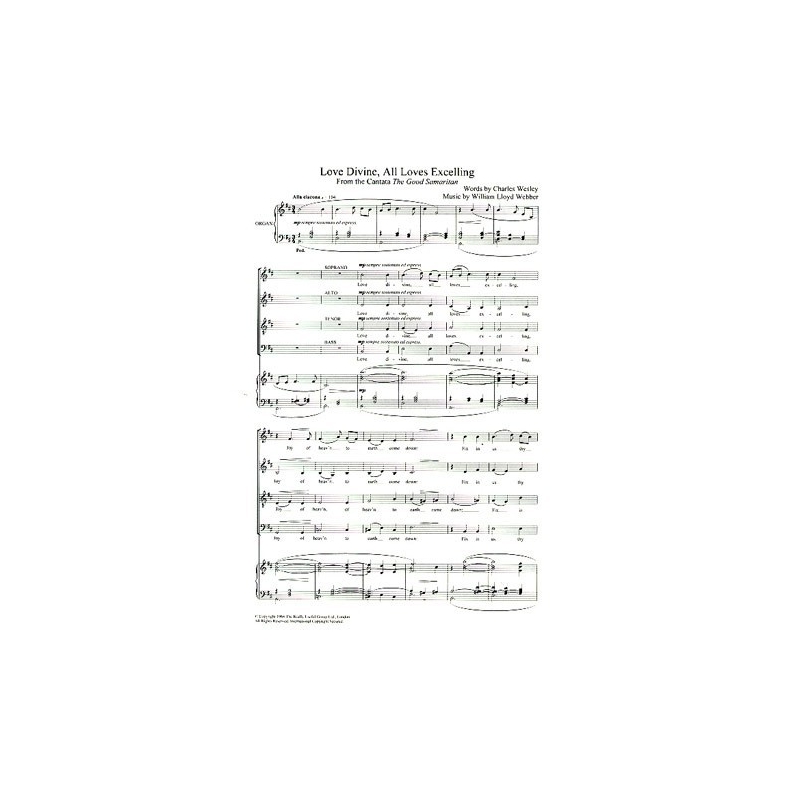 Webber, William Lloyd - Love Divine, All Loves Excelling