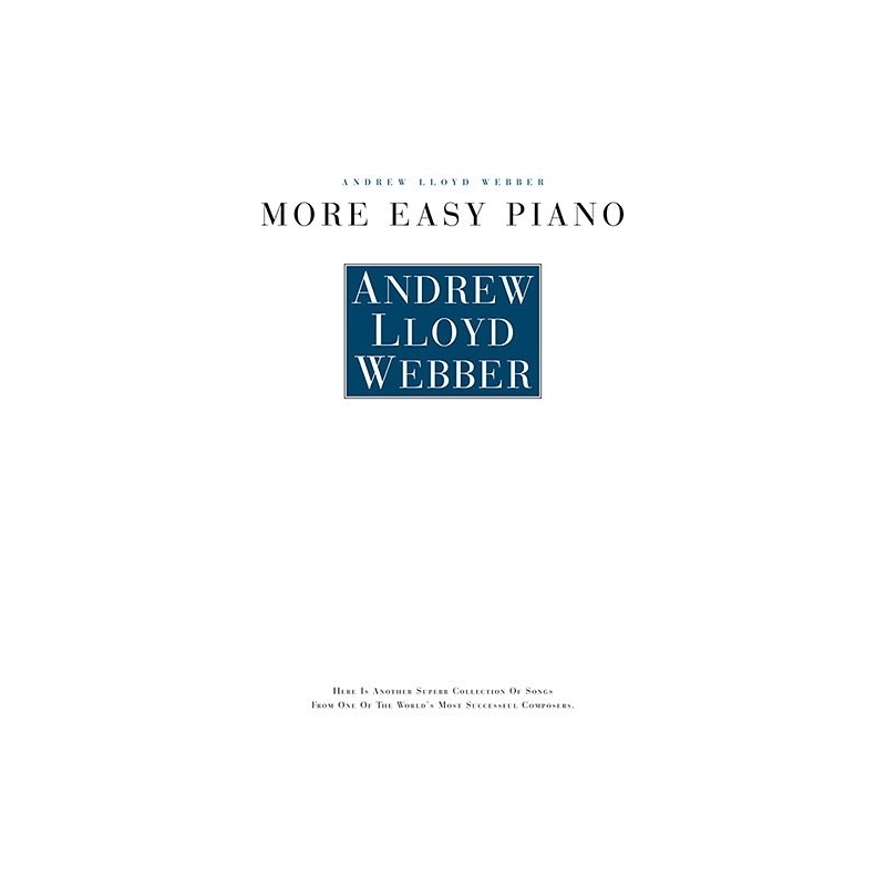 Webber, Andrew Lloyd - More Easy Piano