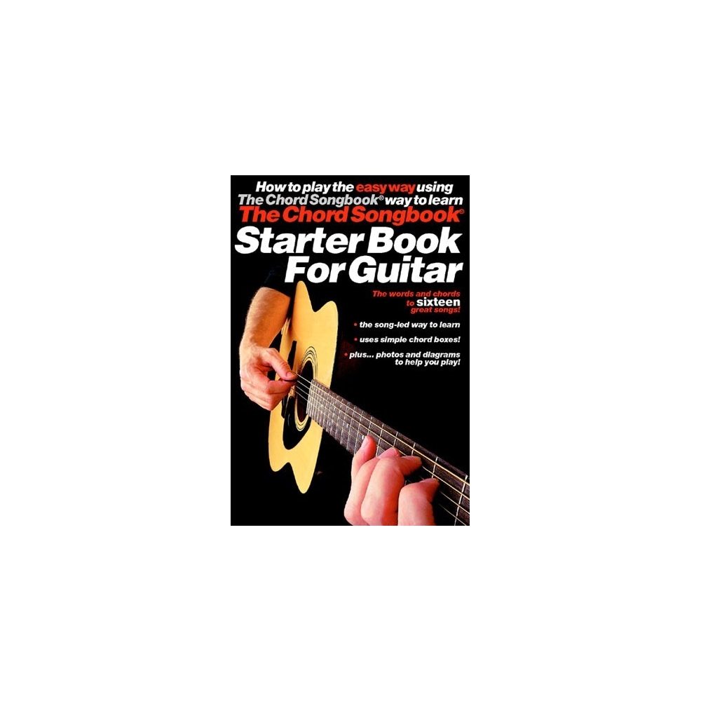 The Chord Songbook Starter Book For Guitar