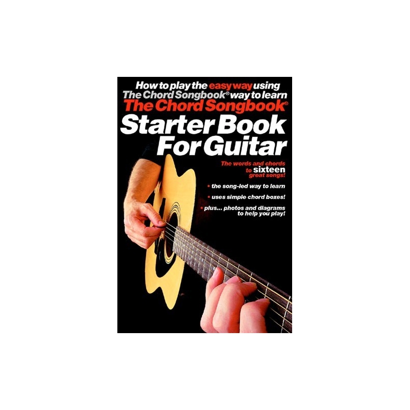 The Chord Songbook Starter Book For Guitar