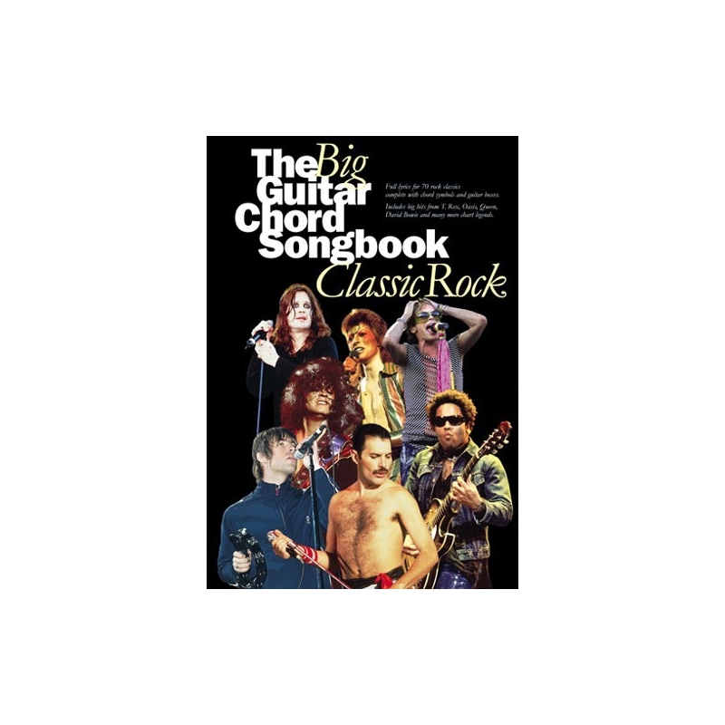 The Big Guitar Chord Songbook: Classic Rock