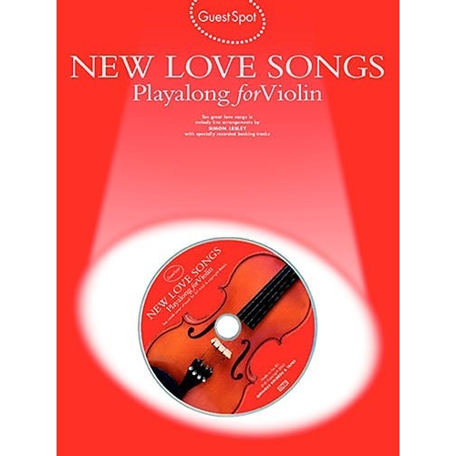 Guest Spot: New Love Songs Playalong For Violin