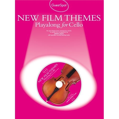Guest Spot: New Film Themes Playalong For Cello