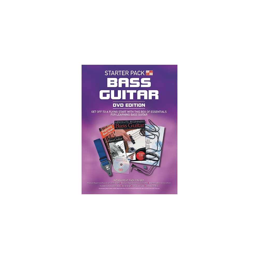In A Box Starter Pack: Bass Guitar