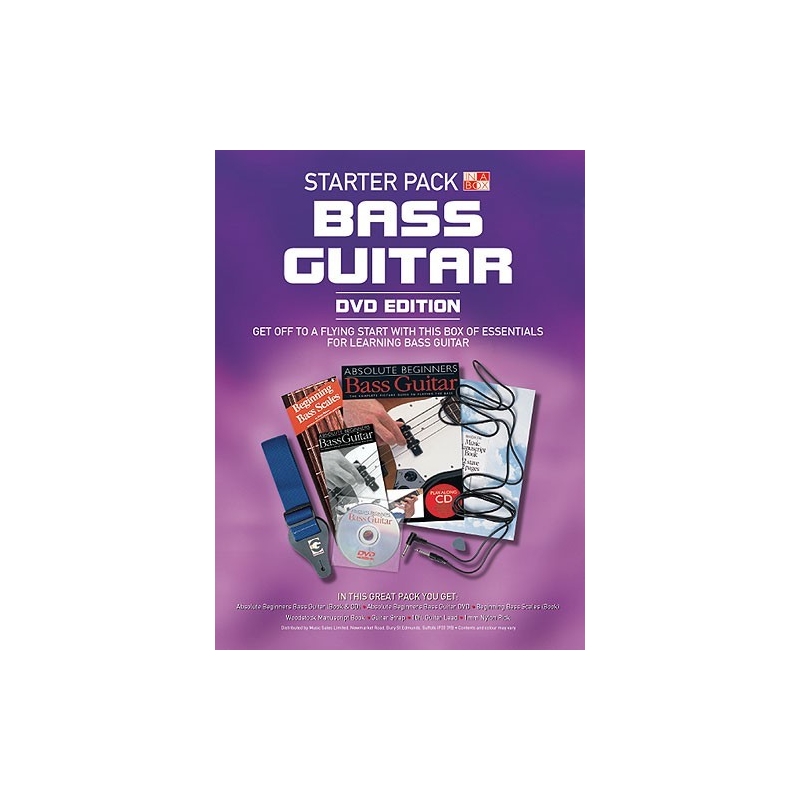 In A Box Starter Pack: Bass Guitar