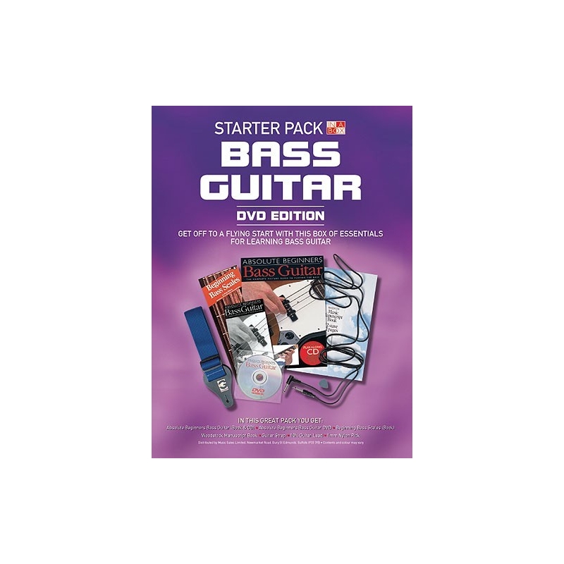 In A Box Starter Pack: Bass Guitar (DVD Edition)