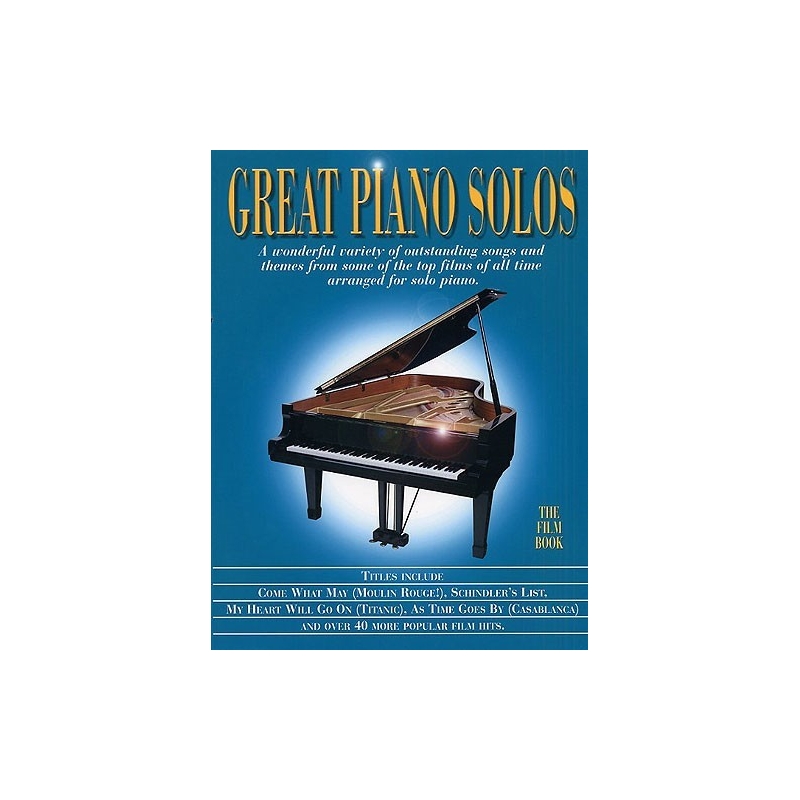 Great Piano Solos - Film Book