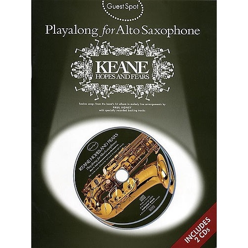 Guest Spot: Playalong Keane Hopes And Fears For Alto Saxophone