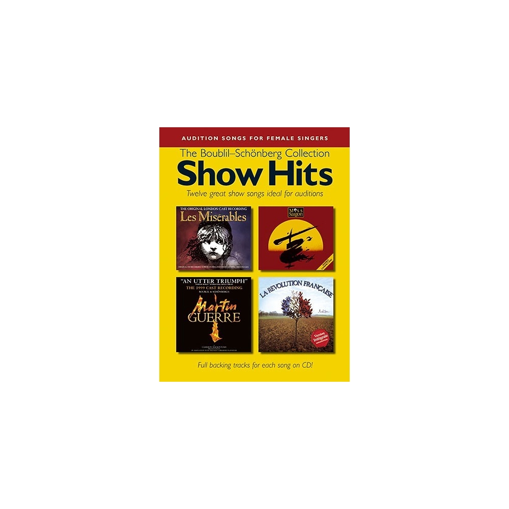 Schönberg, Claude-Michel - Audition Songs Female Show Hits