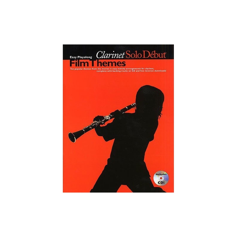 Solo Debut: Film Themes - Easy Playalong Clarinet