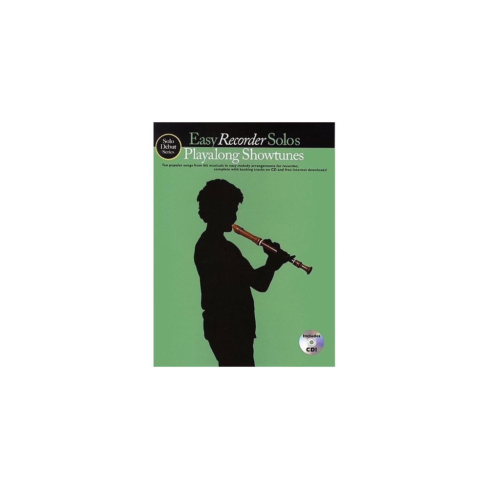 Solo Debut: Playalong Showtunes - Easy Recorder Solos