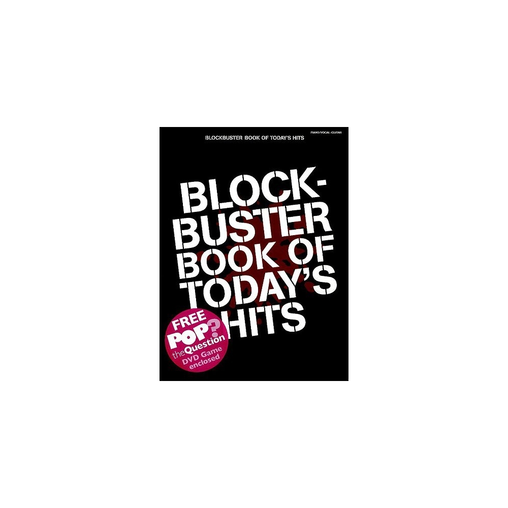Blockbuster Book Of Today's Hits