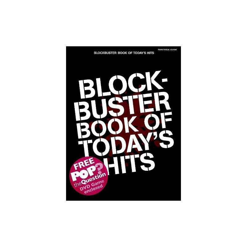 Blockbuster Book Of Today's Hits