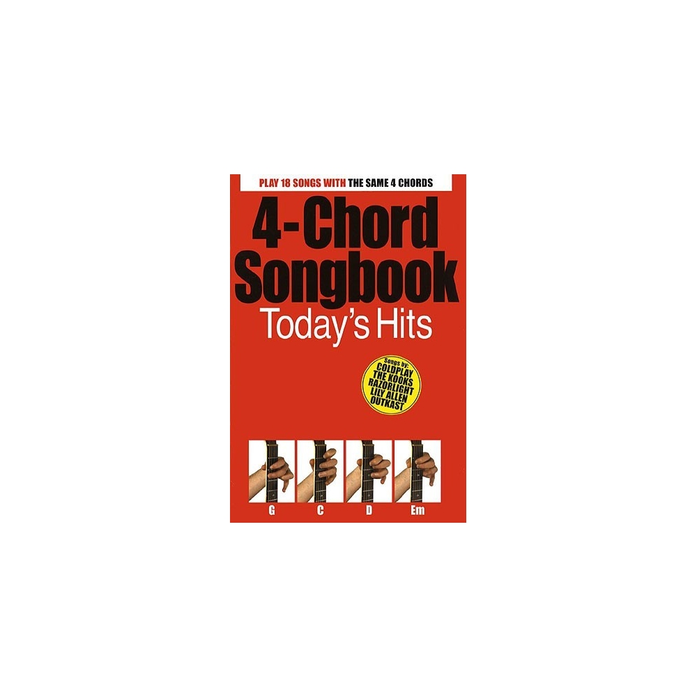 4-Chord Songbook: Todays Hits