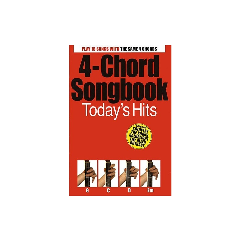 4-Chord Songbook Today's Hits