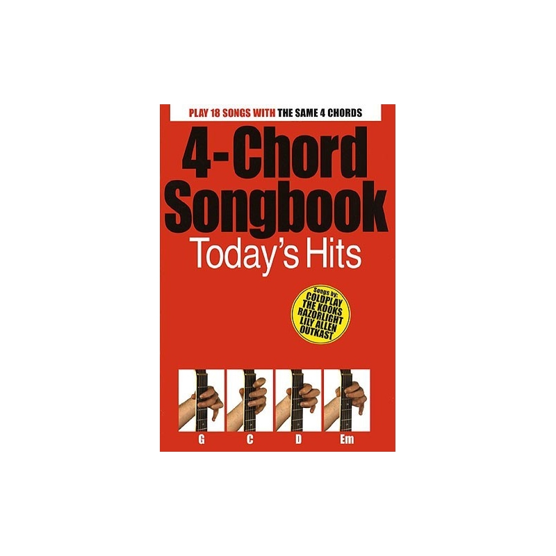 4-Chord Songbook: Todays Hits