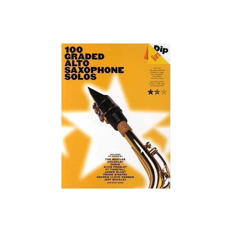 Dip In 100 Graded Alto Sax Solos