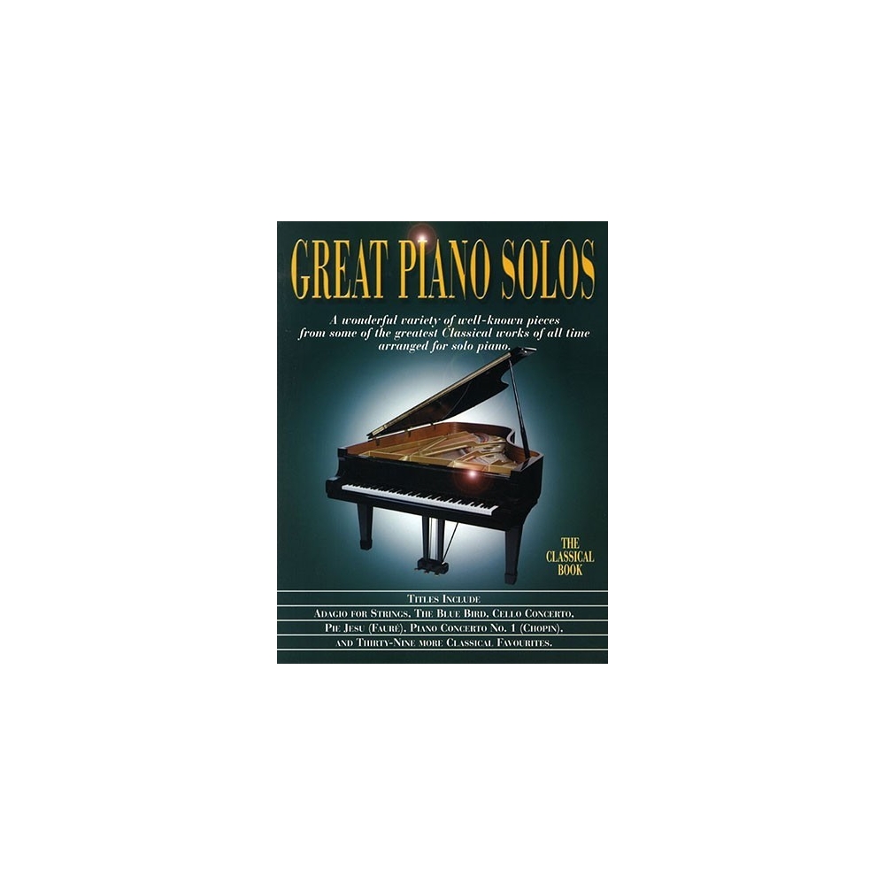 Great Piano Solos - The Classical Book