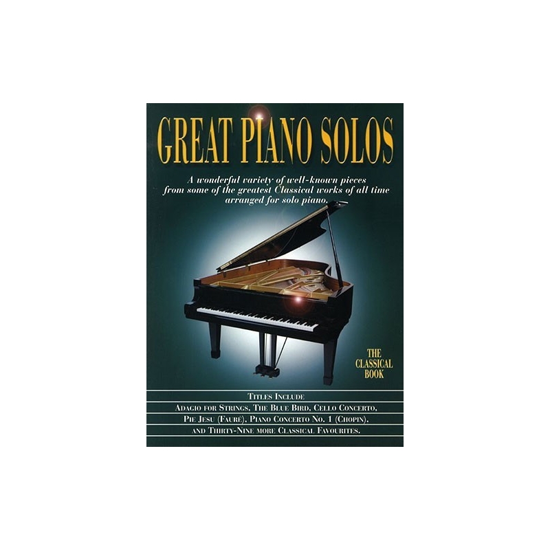 Great Piano Solos - The Classical Book