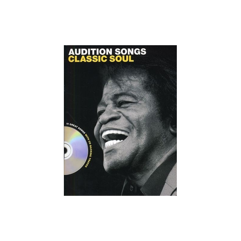 Audition Songs: Classic Soul - Male Voice (Book And CD)
