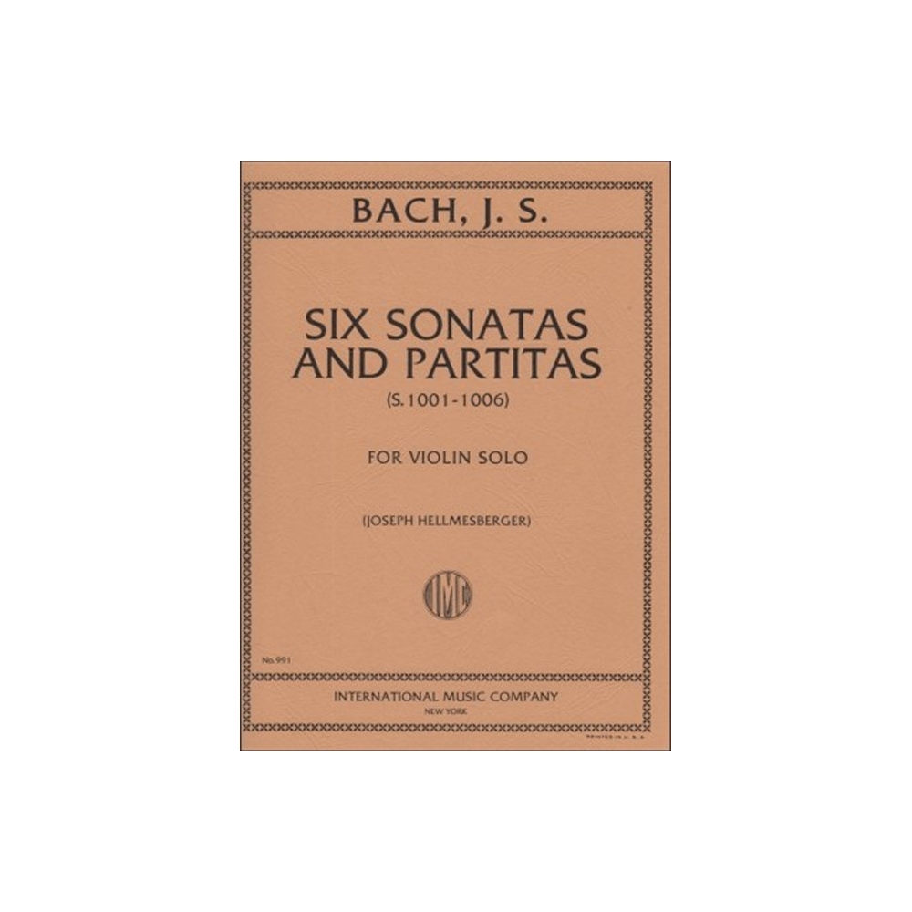 Bach, J.S - Six Sonatas and Partitas BWV1001-1006 