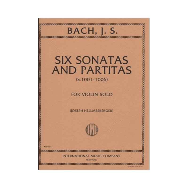 Bach, J.S - Six Sonatas and Partitas BWV1001-1006 