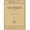 Bach, J.C - Six Duets Volume 1 