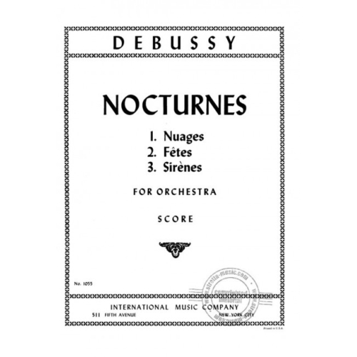 Debussy, Claude - 3 Nocturnes
