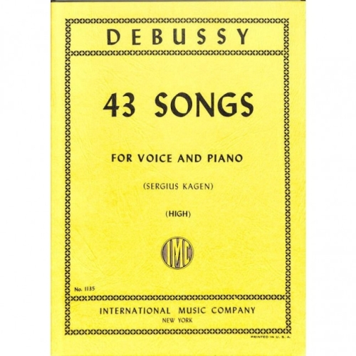 Debussy, Claude - 43 SONGS 