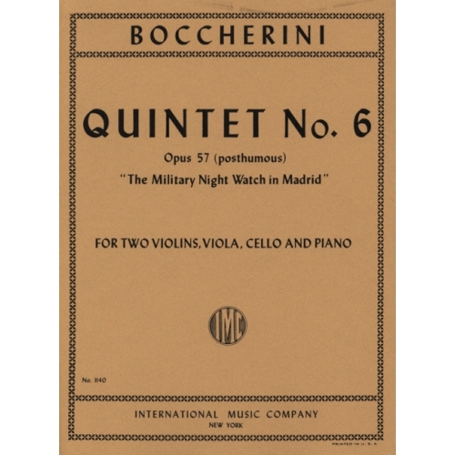 Boccherini, Luigi - Quintet...