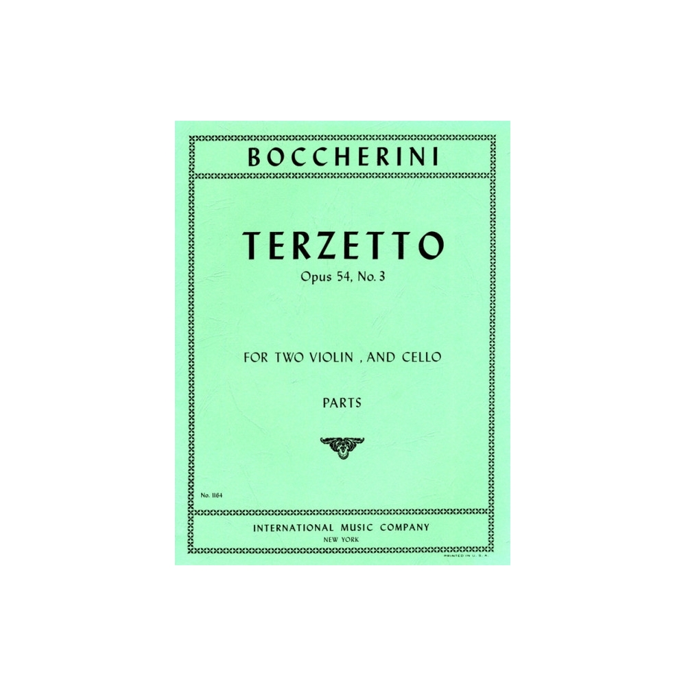 Boccherini, Luigi - Terzetto Op.54/3 