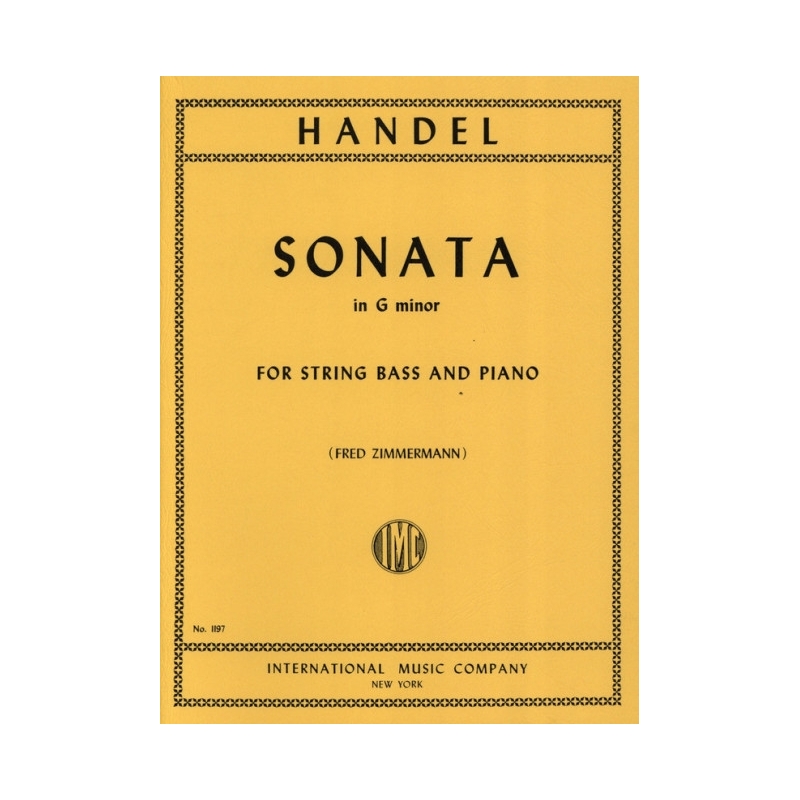 Handel, George Frideric - Sonata in G minor