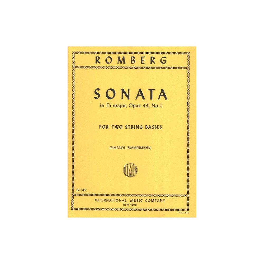 Romberg, Bernhard - Sonata in Eb Major Op. 43/1 