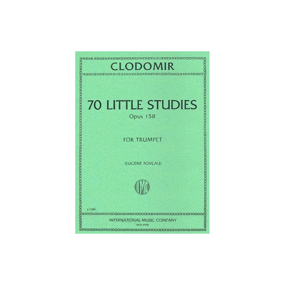 Clodomir, Pierre-Francois - 70 Little Studies Op.158 