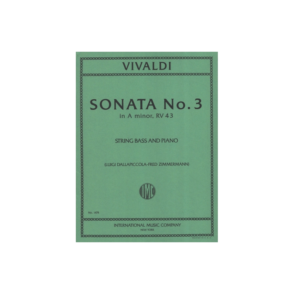 Vivaldi, Antonio - Sonata No. 3 A minor RV.43 
