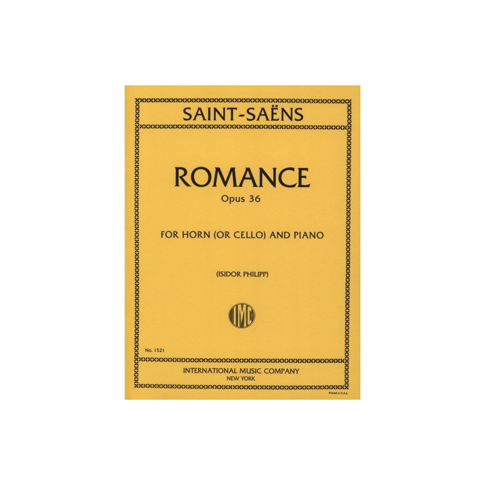 Saint-Saëns, Camille - Romance Op.36 