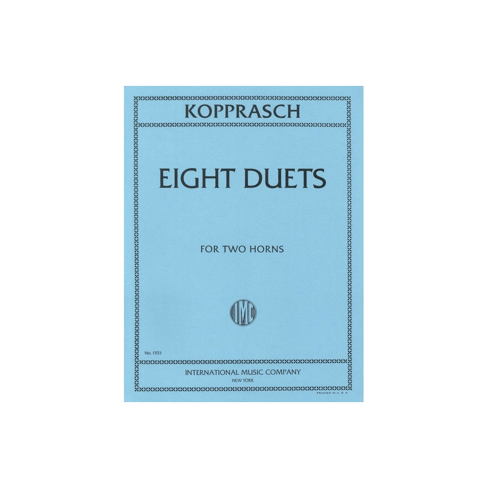 Kopprasch, Wilhelm - Eight Duets 