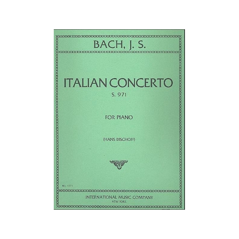 Bach, J.S - Italian Concerto BWV971