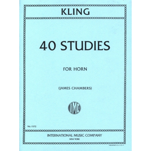 Kling, Henry - 40 Studies