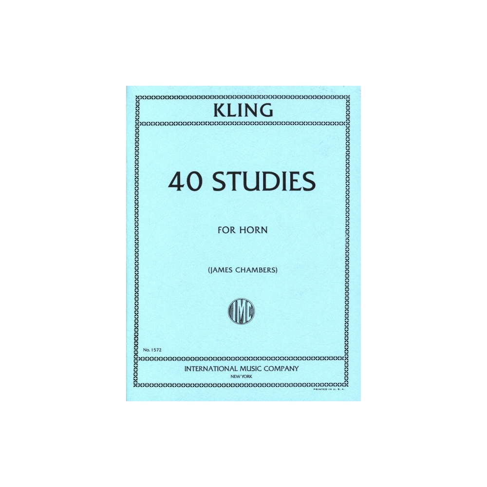 Kling, Henry - 40 Studies