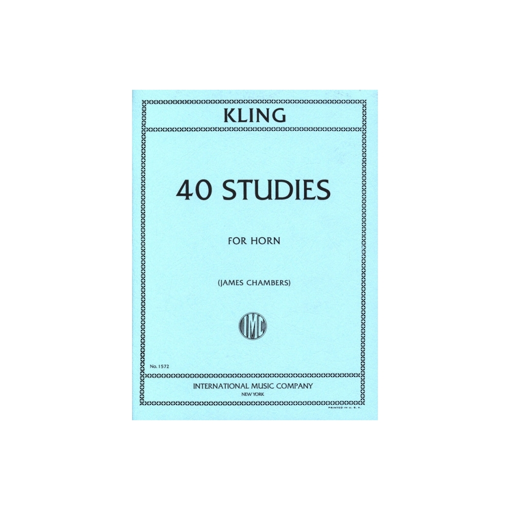 Kling, Henry - 40 Studies 