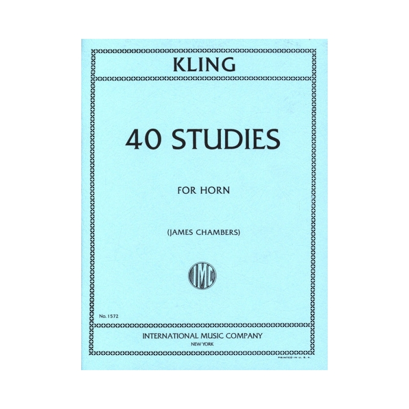 Kling, Henry - 40 Studies 