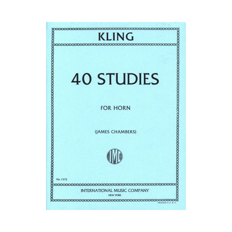 Kling, Henry - 40 Studies