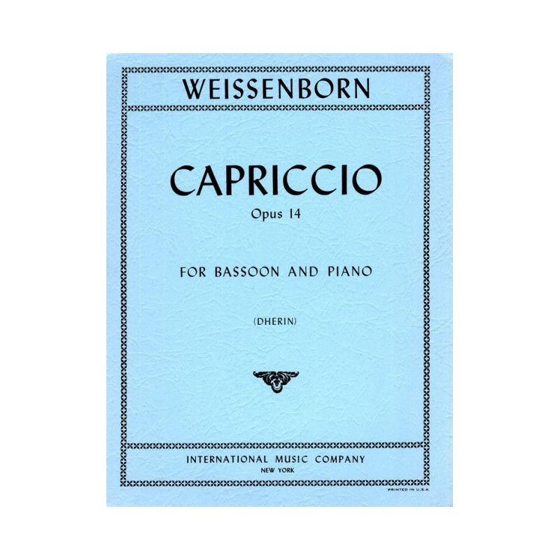 Weissenborn, Julius - Capriccio op. 14